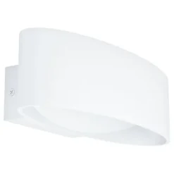 Aplique de Parede LED Curvo Branco MACCACARI EGLO 98541