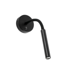 Aplique de parede Led Kale Preto Faro 62703