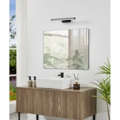 Aplique de Parede LED para Espelho Branco e Preto VADUMI EGLO 901957