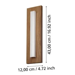 Aplique de Parede LED para Exterior BITETTO EGLO 900679