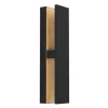 Aplique de Parede LED Preto com Madeira COSTORIO EGLO 900291