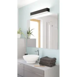 Aplique de Parede LED Preto e Branco SANIA 5 EGLO 99691