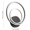 Aplique de Parede LED Preto e Dourado LANACERA EGLO 390088