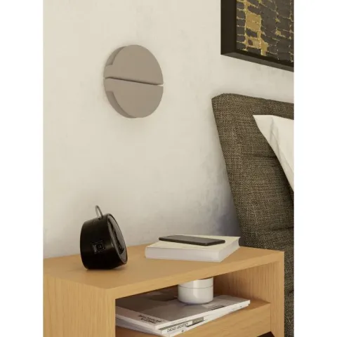 Aplique de Parede LED Redondo com Função CCT PIANOSA EGLO 902121