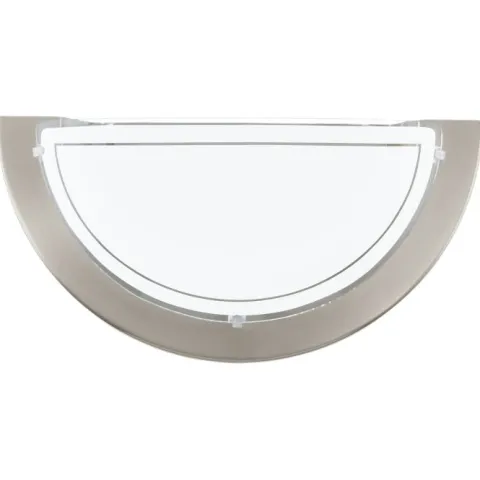 Aplique de Parede Metal Níquel Mate com Vidro PLANET 1 EGLO 83163