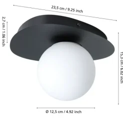 Aplique de Parede Moderno e Minimalista CASTROVIDO EGLO 902091