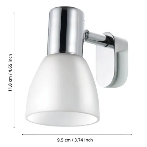 Aplique de Parede para Casa de Banho STICKER EGLO 85832