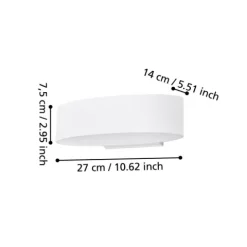 Aplique de Parede para Exterior CHINOA EGLO 98709