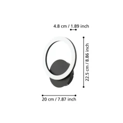 Aplique de parede PARRAPOS-Z eglo 900324