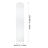 Aplique de Parede Tubular em Vidro Opalino Branco ZOLA EGLO 83406