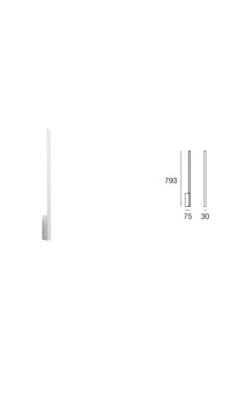 Aplique de Parede Xilema Branco LED 793mm STILNOVO 7765