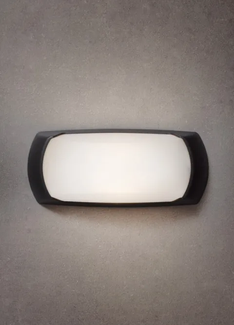 Aplique Exterior Francy-op Preto Fumagalli