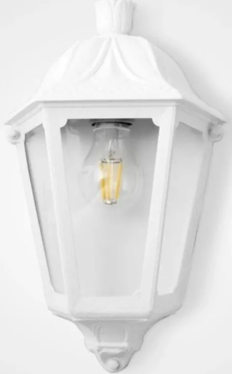 Aplique Exterior Iesse Branco E27 Fumagalli