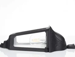 Aplique Exterior Iesse Preto E27 Fumagalli