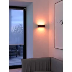 Aplique Exterior Preto com Função CCT e RGB SANIA-Z EGLO 901956