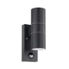 Aplique LED Exterior com Sensor de Movimento em Aço Zincado RIGA 5 EGLO 32899