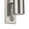 Aplique LED Exterior em Aço Inoxidável com Sensor RIGA 5 EGLO 32898
