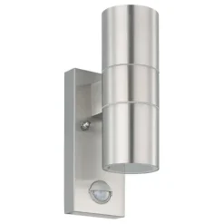 Aplique LED Exterior em Aço Inoxidável com Sensor RIGA 5 EGLO 32898