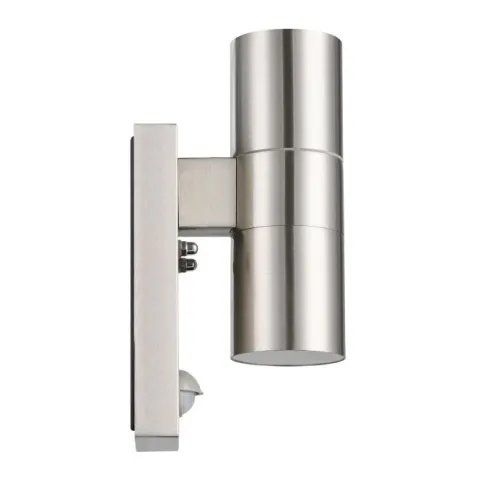 Aplique LED Exterior em Aço Inoxidável com Sensor RIGA 5 EGLO 32898
