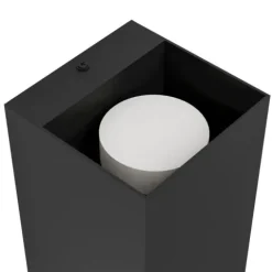 Aplique LED Exterior em Aço Zincado Preto EREMITANA EGLO 900189