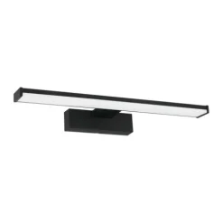 Aplique LED para Casa de Banho com Alumínio e Plástico Preto PANDELLA 1 EGLO 98907