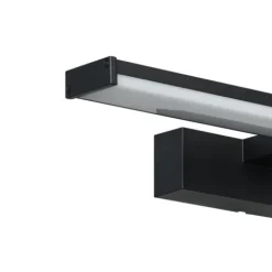 Aplique LED para Casa de Banho com Alumínio e Plástico Preto PANDELLA 1 EGLO 98907