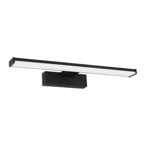 Aplique LED para Casa de Banho com Alumínio e Plástico Preto PANDELLA 1 EGLO 98907