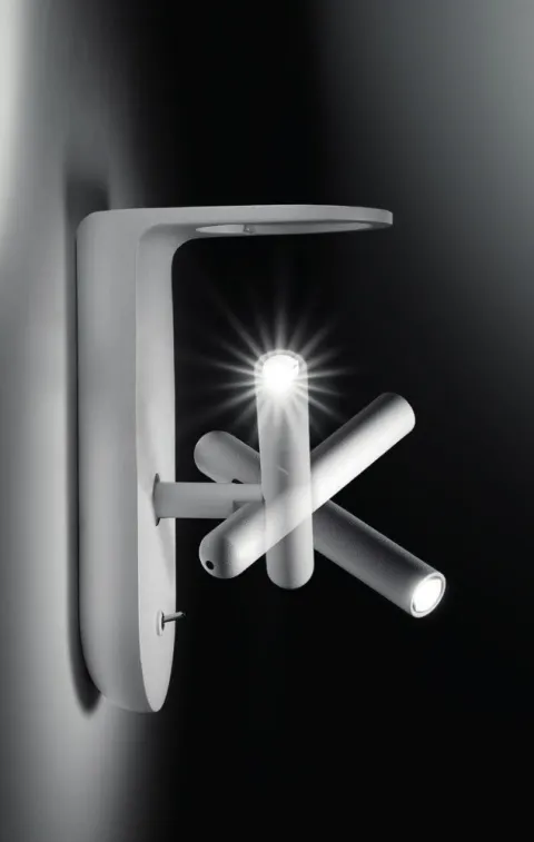 Aplique 2Nights Preto e Ouro LED Stilnovo 7945