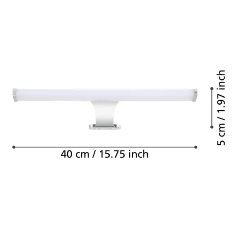 Aplique para Casa de Banho com LED Branco Quente VINCHIO EGLO 98501