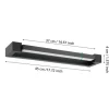 Aplique para Casa de Banho com LED Preto e Branco GEMILIANA EGLO 900615