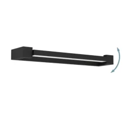 Aplique para Casa de Banho com LED Preto e Branco GEMILIANA EGLO 900615