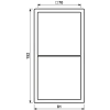 Aro Duplo em Aço para Montagem Vertical e Horizontal LS 990 JUNG ES2982