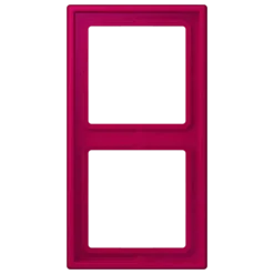 Aro Duplo em Duroplástico Lacado Rouge Rubia LS 990 JUNG Les Couleurs® Le Corbusier LC 982 230