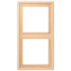 Aro duplo em duroplástico lacado terre sienne claire LS 990 JUNG Les Couleurs® Le Corbusier LC 982 237