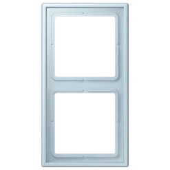 Aro duplo LS 990 em duroplástico lacado outremer clair JUNG Les Couleurs® Le Corbusier LC 982 208