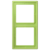 Aro duplo vert clair LS 990 JUNG Les Couleurs® Le Corbusier LC 982 221
