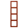 Aro quádruplo l'ocre rouge LS 990 JUNG Les Couleurs® Le Corbusier LC 984 232