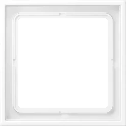 Aro simples branco mate LS 990 JUNG LS981WWM