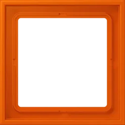 Aro simples lacado mate laranja vivo LS 990 JUNG LC 981 260