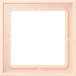 Aro simples LS 990 Duroplástico lacado laranja suave JUNG Les Couleurs® Le Corbusier LC 981 226