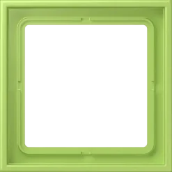 Aro simples LS 990 Duroplástico lacado vert clair JUNG Les Couleurs® Le Corbusier LC 981 221