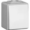 Botão Basculante 6A 250VAC Estanque IP65 Cinzento efapel 48151 ccz