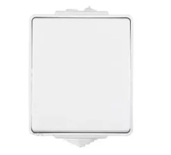 Botão basculante estanque 6A 250VAC IP65 Branco - Efapel 48151 cbr
