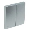 Botão duplo de comutação de persiana, 45283 SAL-Alumina - Série Quadro 45