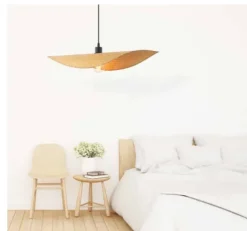 Cadeeiro de Tecto Suspenso E27 MAX 40WEM EM BAMBU PZA20241