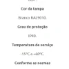 Caixa de encastre 198X53X70