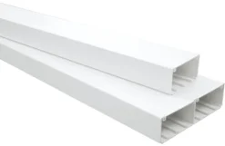 Calha fácil aplicação 110x50mm, branca, EFAPEL 10090 rbr (preço ao metro - compra obrigatória em múltiplos de 2)