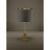 Candeeiro de Mesa com Abajur Cilíndrico Cappuccino SANTANDRIA EGLO 390337