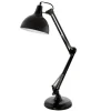 Candeeiro de mesa com abajur regulável em metal preto BORGILLIO EGLO 94697