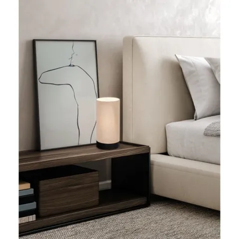 Candeeiro de Mesa com Abat-jour de Linho Natural FENIGLIA EGLO 900861